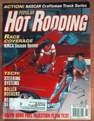 POPULAR HOT RODDING 1996 AUG - ALLISON HAVOLINE THUNDERBIRD